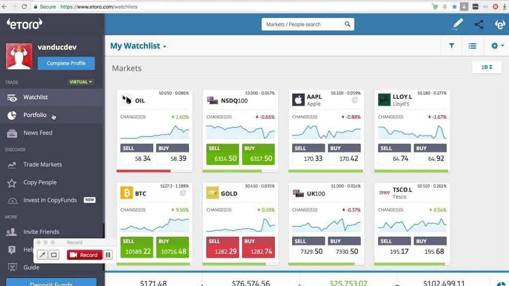 eToro Overview