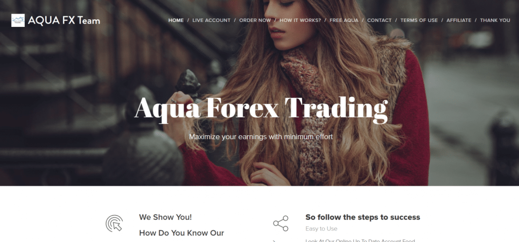 Aqua Forex Trading presentation