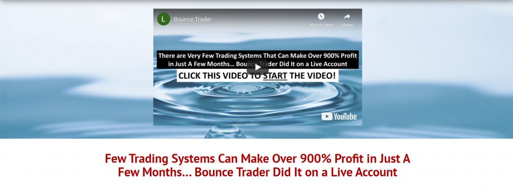 Bounce Trader presentation