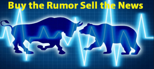 Buy the Rumour, Sell the News in the Forex Market