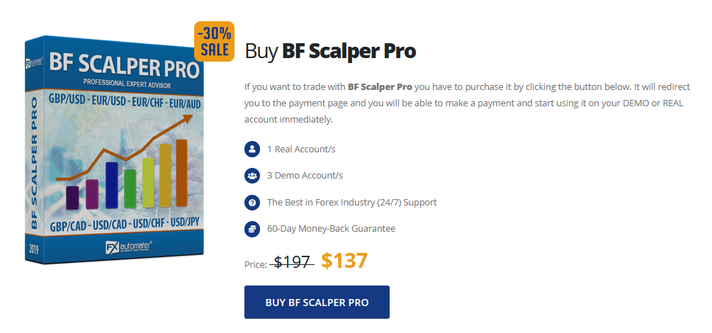 BF Scalper Pro Pricing