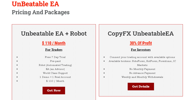 Unbeatable EA Pricing