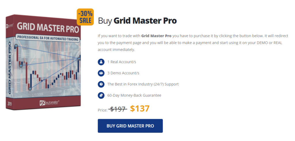 Grid Master Pro pricing.